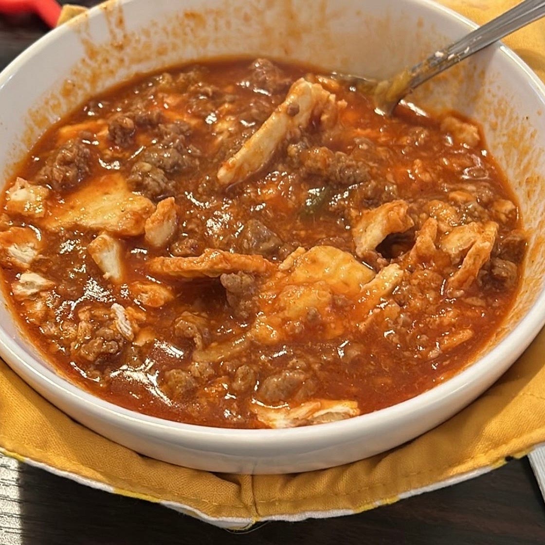 Light on the Bean Chili