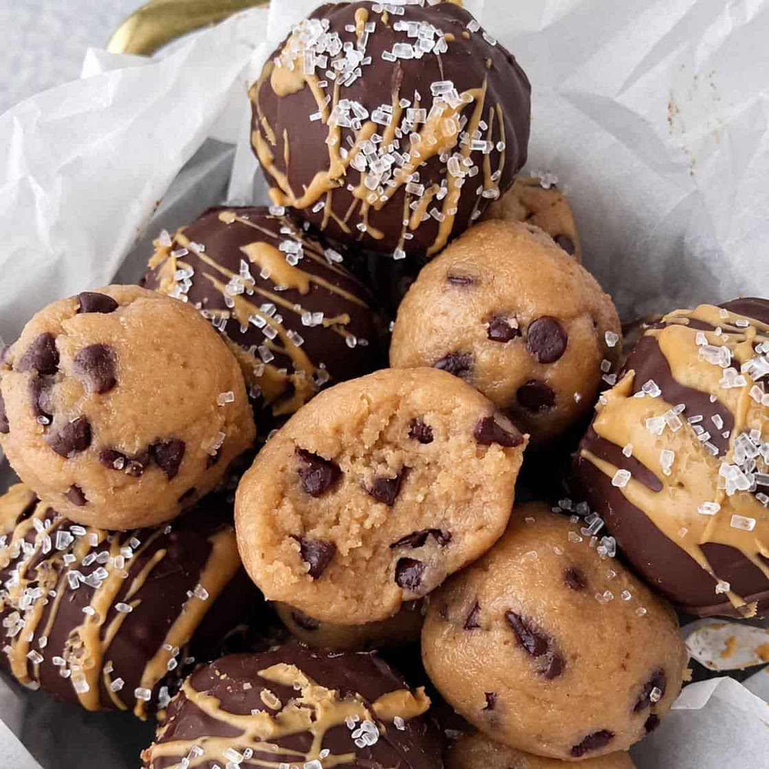 Cookie Dough Protein Balls