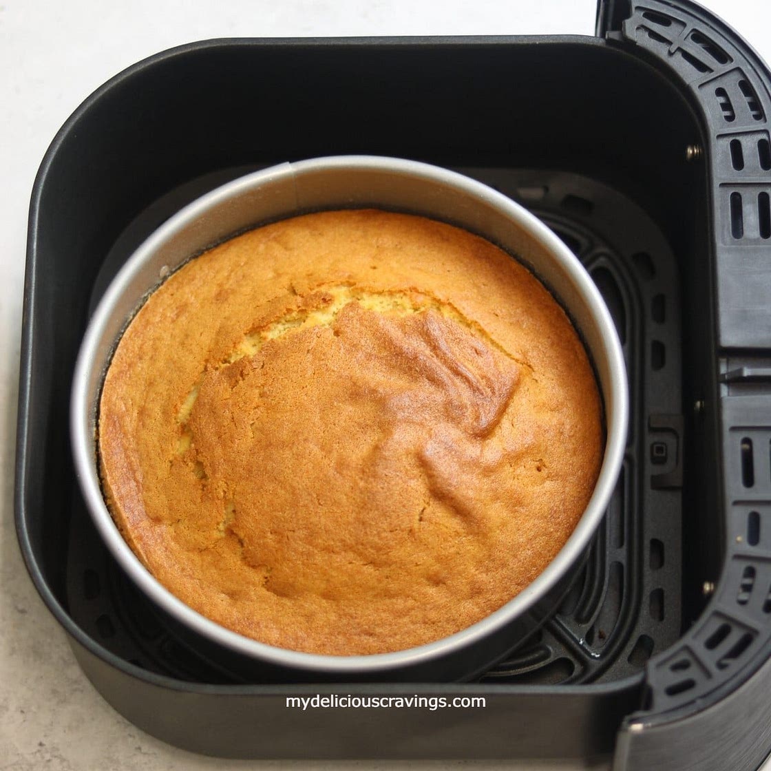 Vanilla Cake in Air fryer