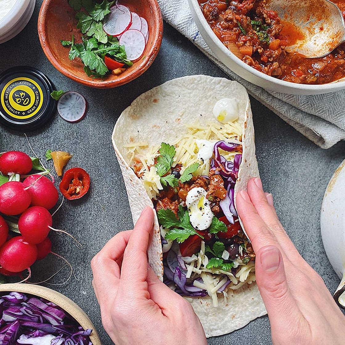 Chilli Con Carne Burrito
