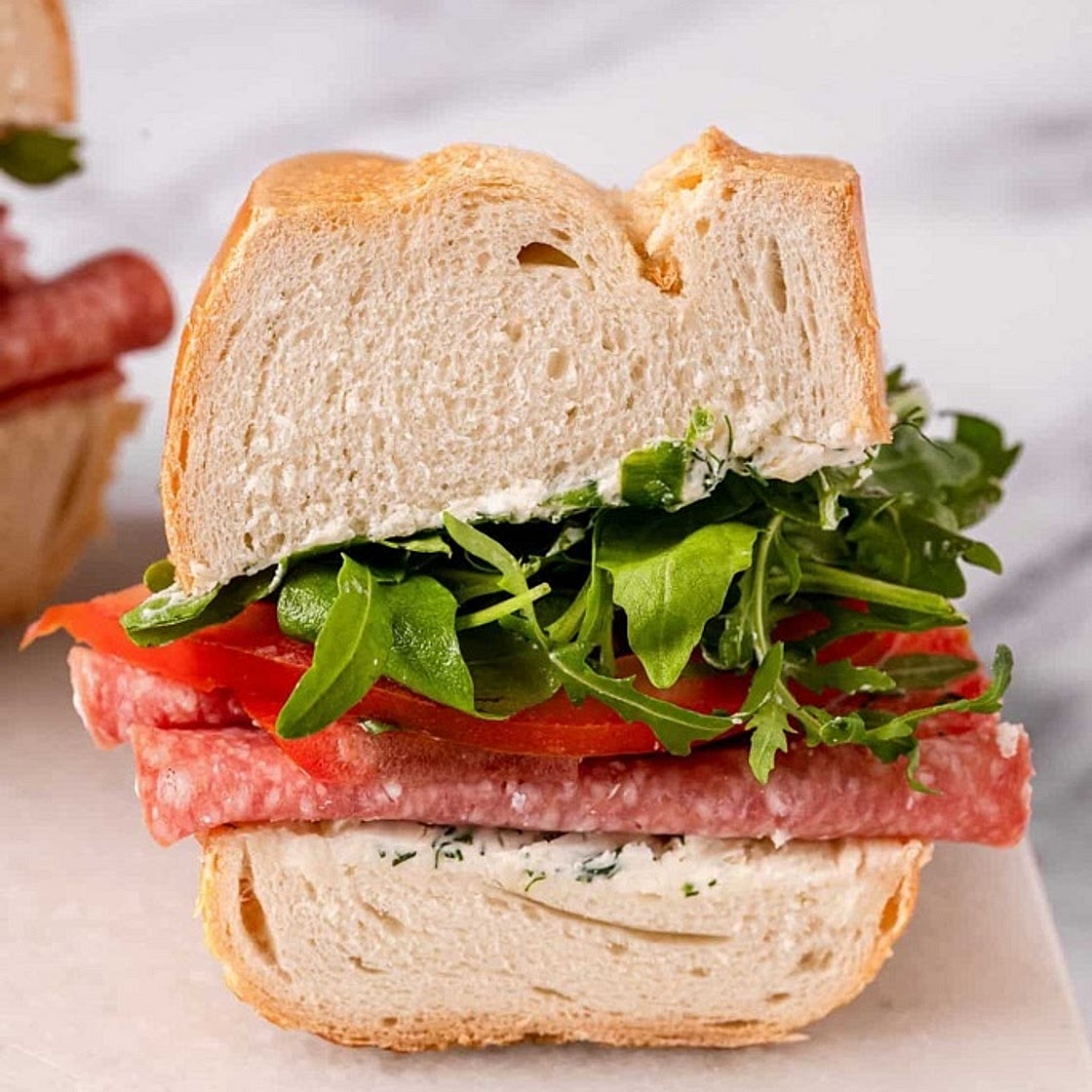 Salami Sandwich