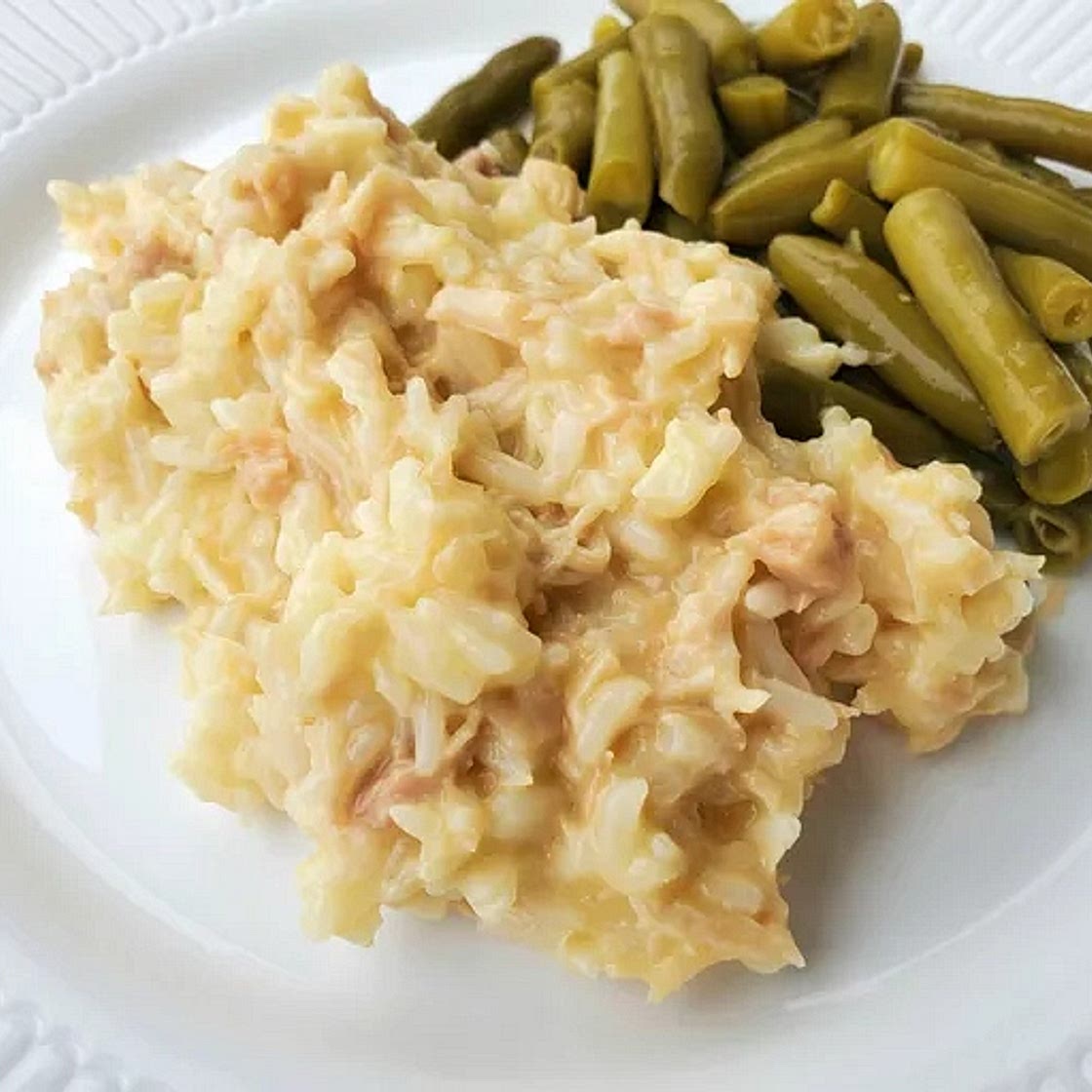Easy Canned Chicken & Rice