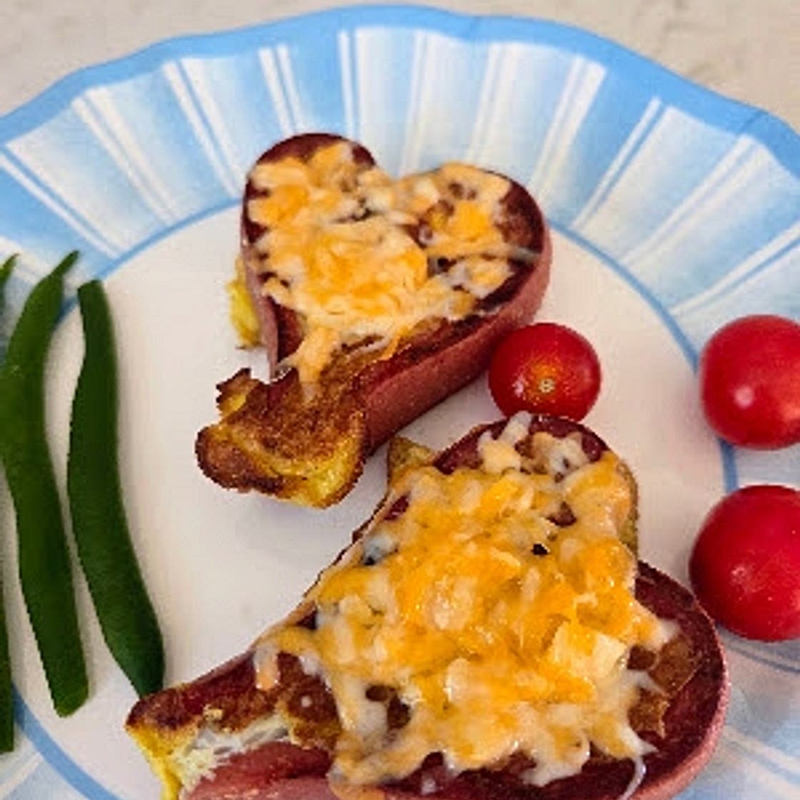 Hot Dog Hearts and Eggs