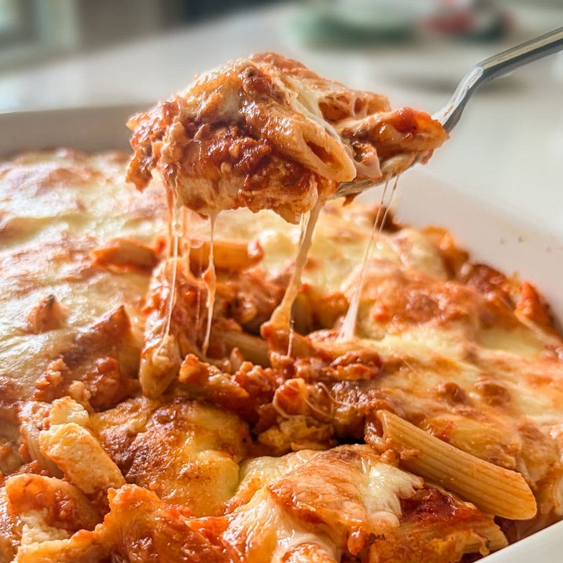 Baked Ziti Recipe with Ricotta