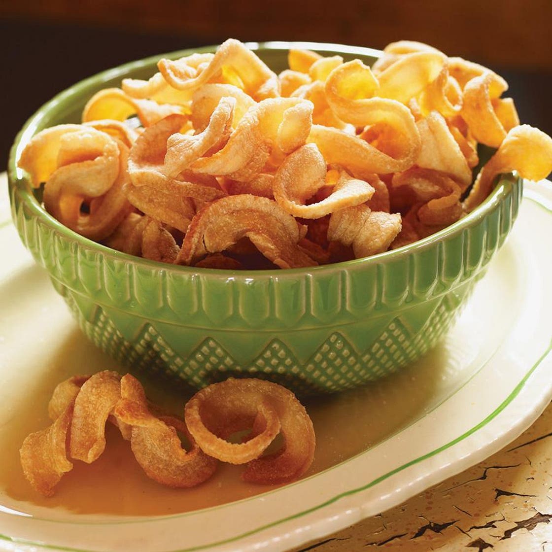 Crispy Pork Rinds (Oreilles de crisse)