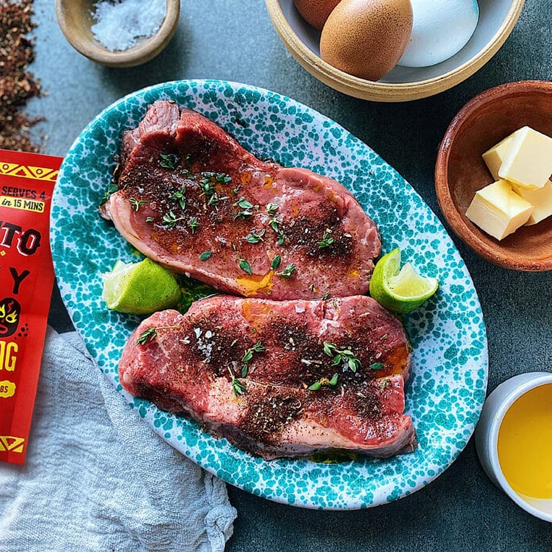 Breakfast Tacos With Carne Asada