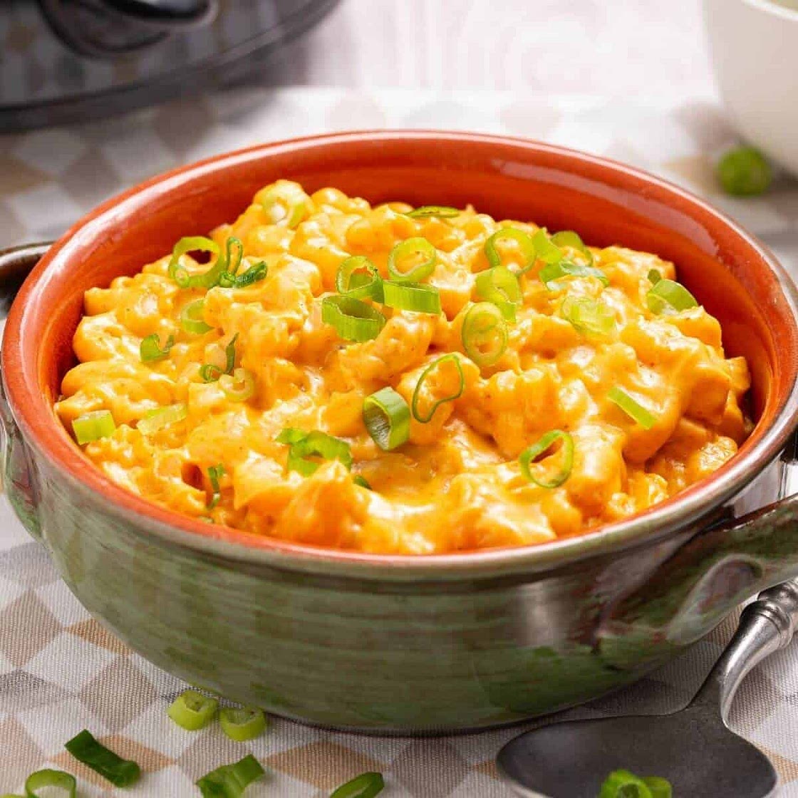 No Boil Mac and Cheese in Crockpot Slow Cooker