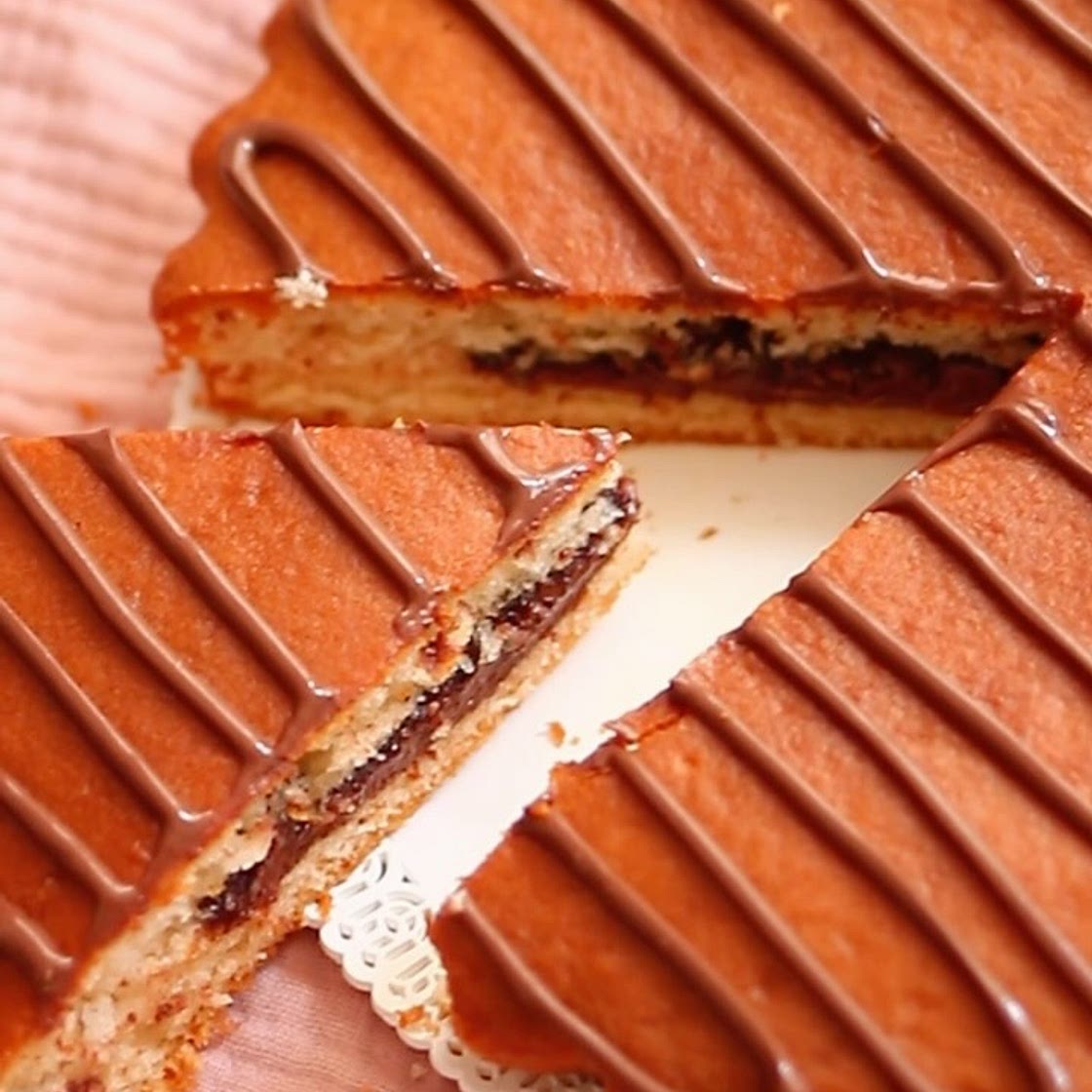 Torta nutella senza uova