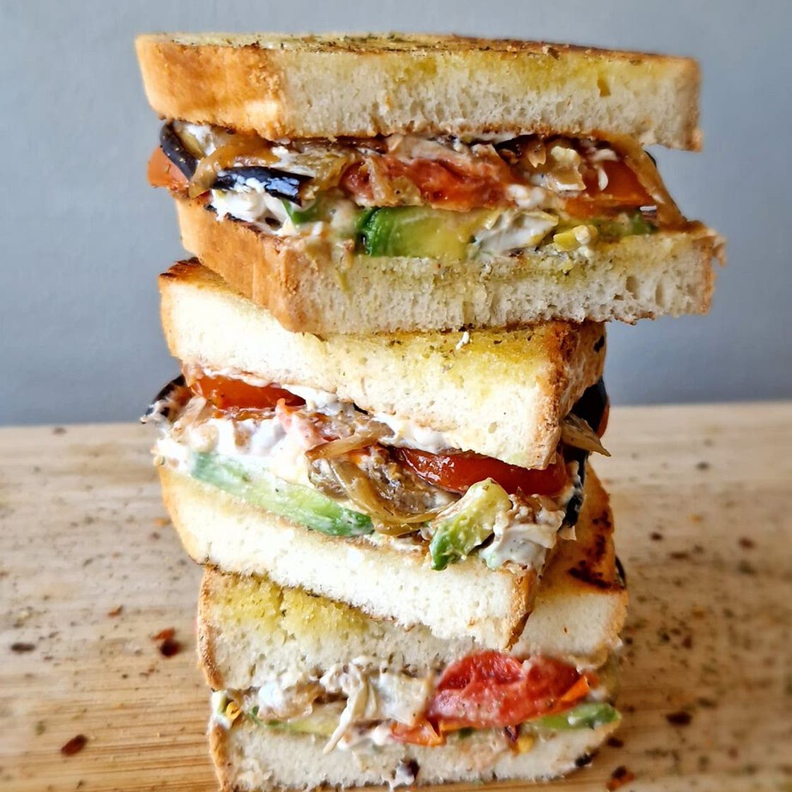 Gluten-Free Vegetarian Sandwich