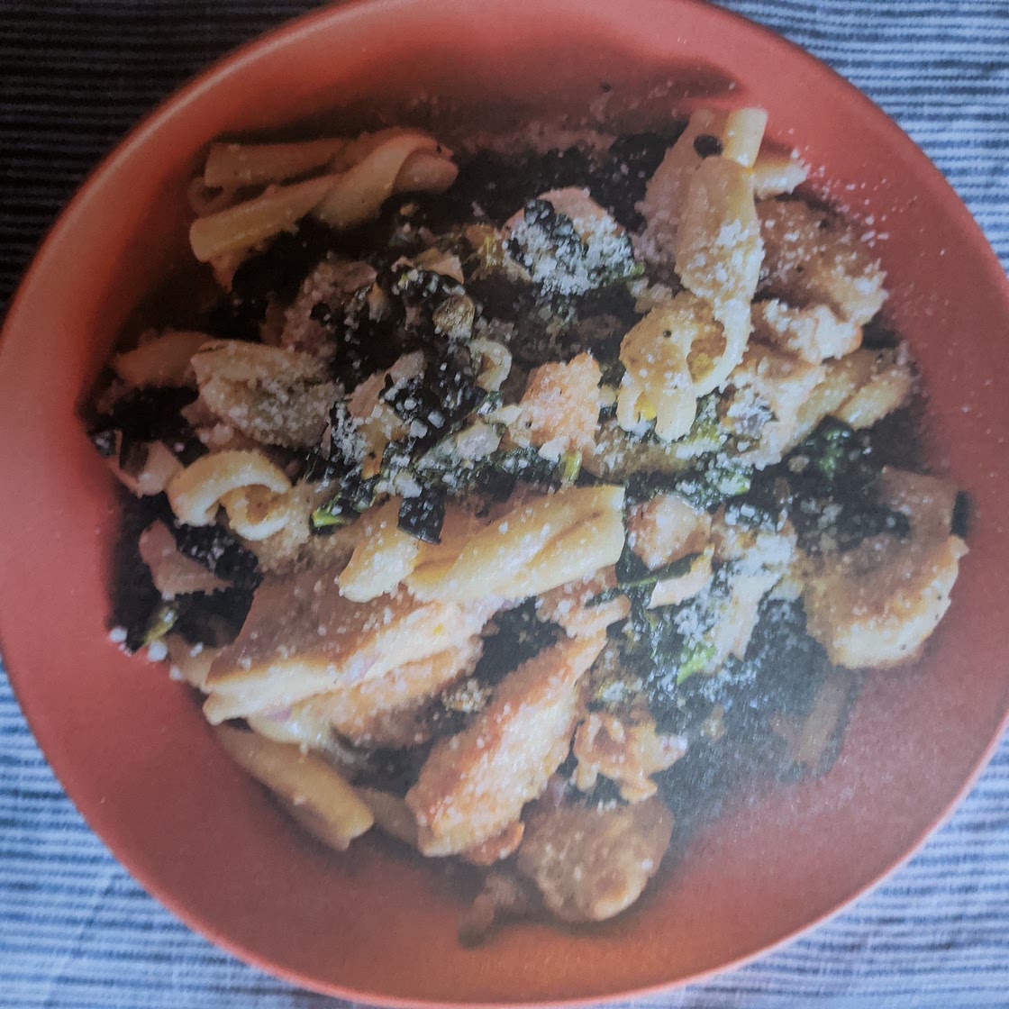 Kale and Chicken “Piccata”