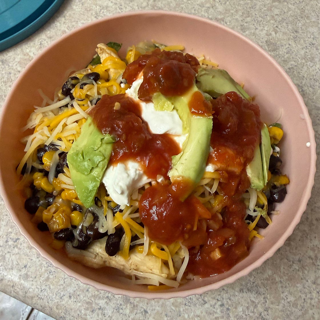 Healthy Chicken Fajita Bowls