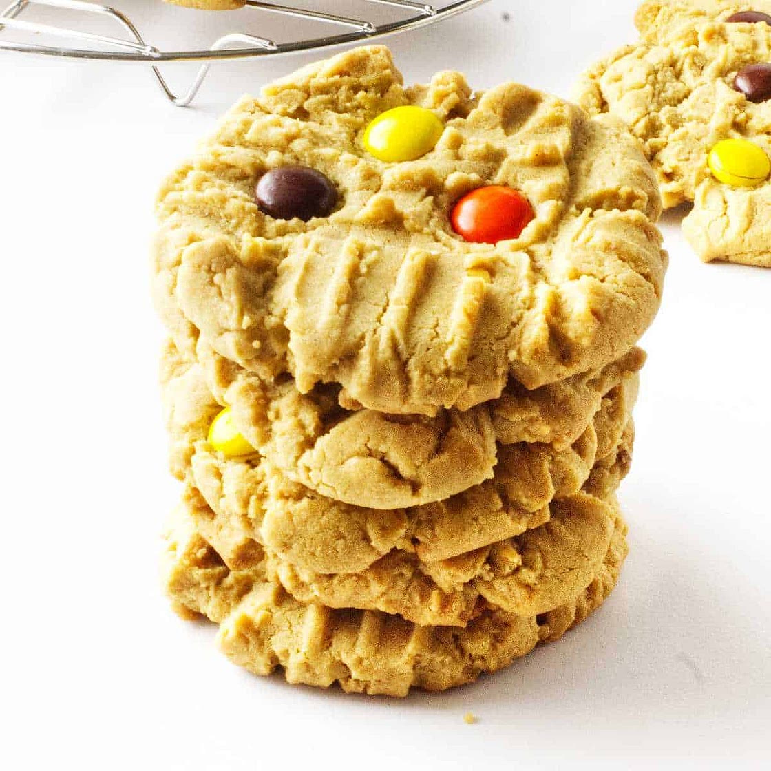 Peanut Butter Reese’s Pieces Cookies