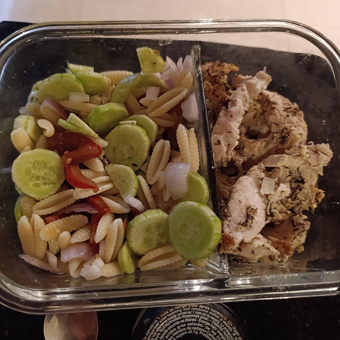 Greek Chicken Orzo Power Bowls