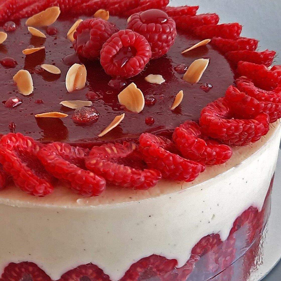 Gluten-Free Framboisier Cake