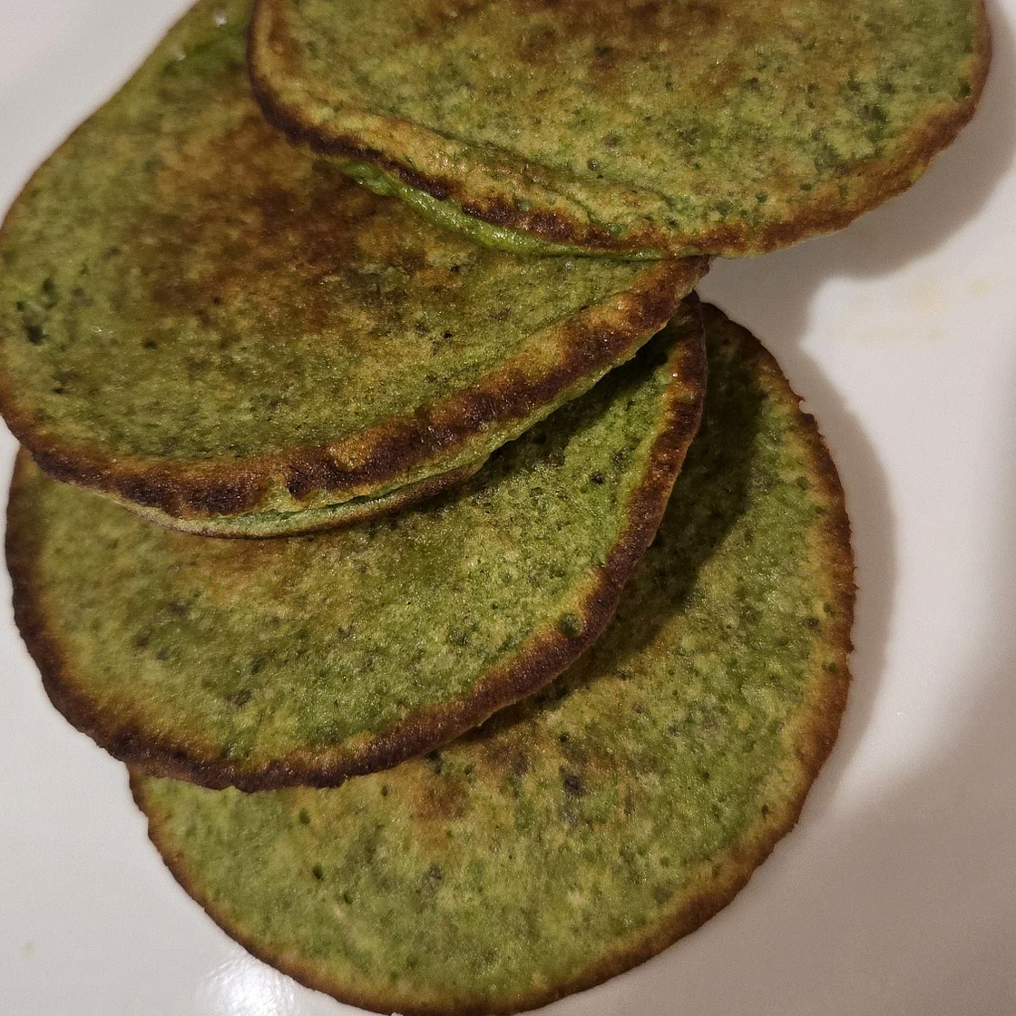 Super Green Baby Led Weaning Pancakes