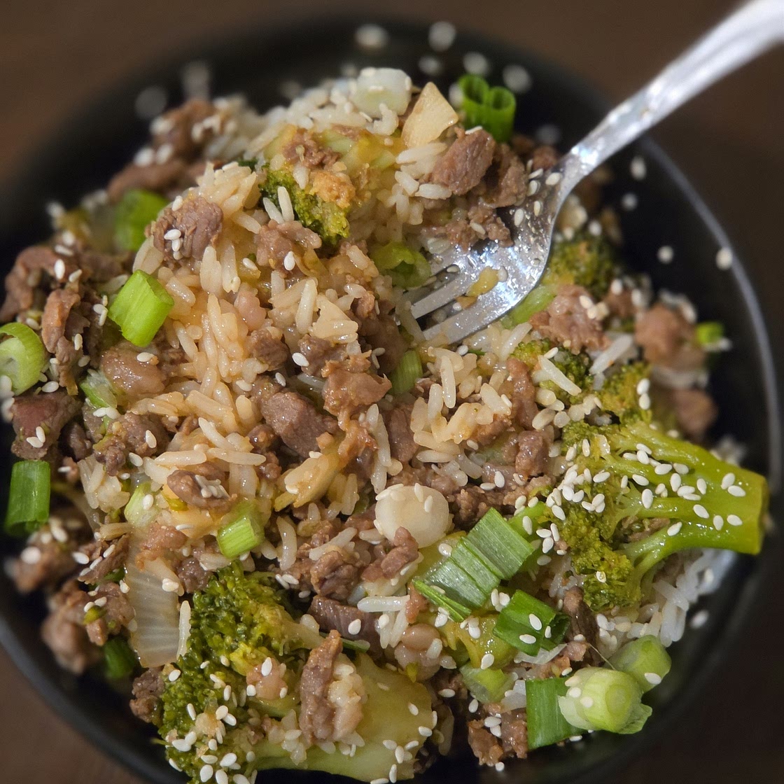 Honey Sesame Chicken and Broccoli