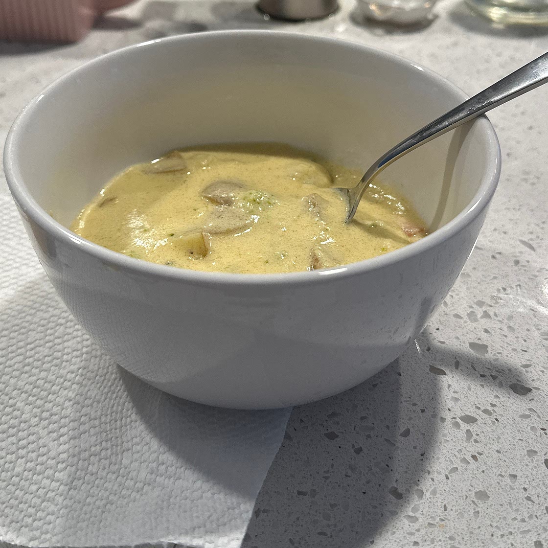 Cheddar Broccoli Potato Soup