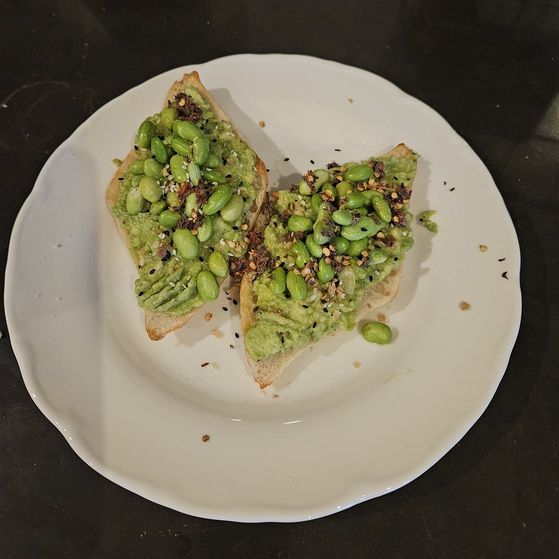Zesty Avocado & Edamame Smash