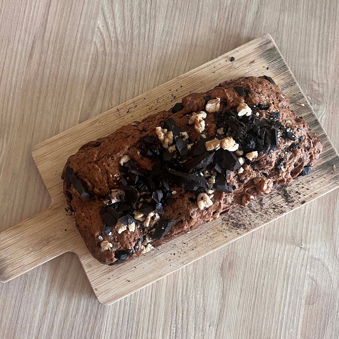 Eggless Banana Bread