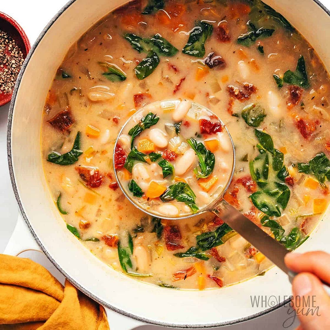 Easy Cook White Bean Soup