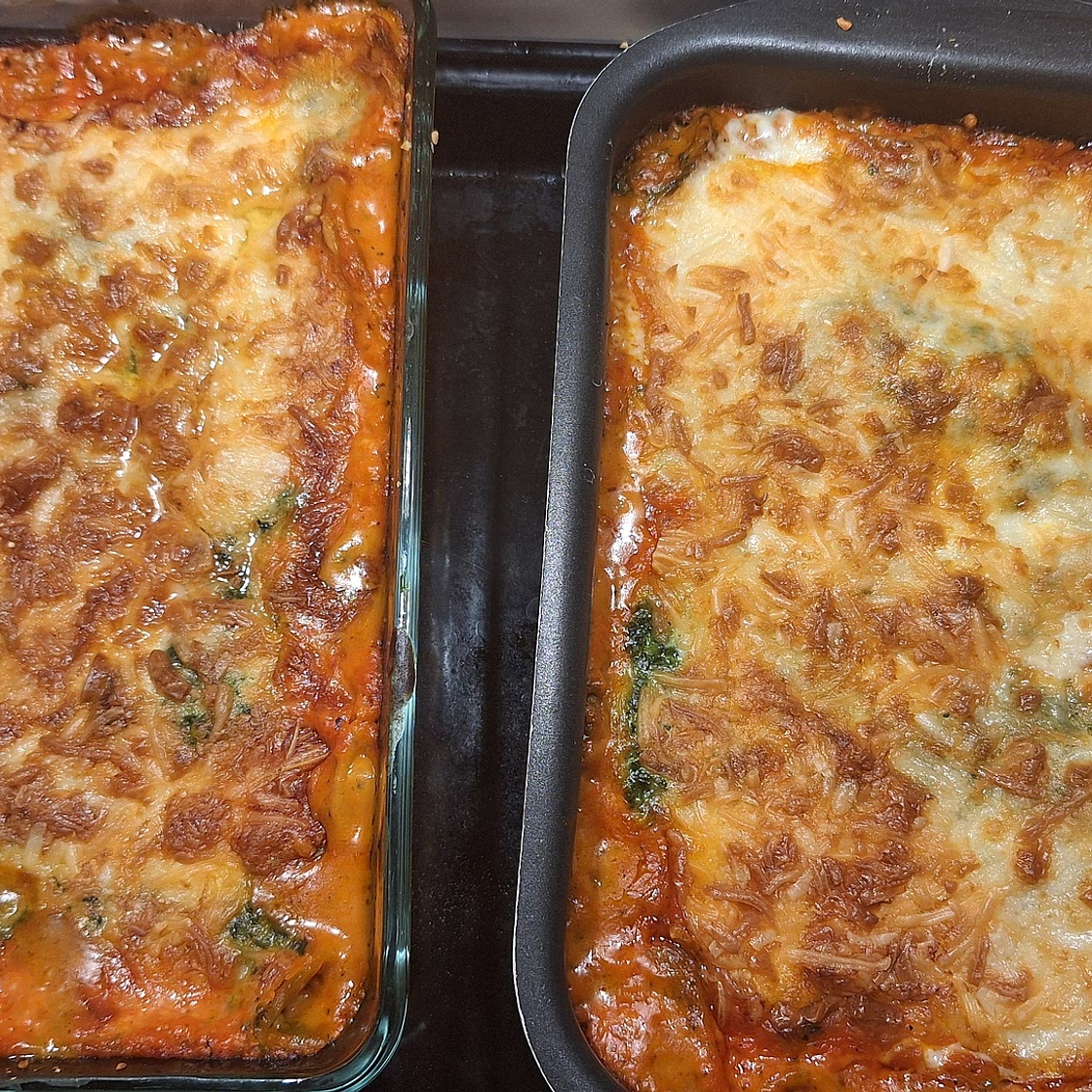 Spinat-Frischkäse-Lasagne by Fahrnis Diner