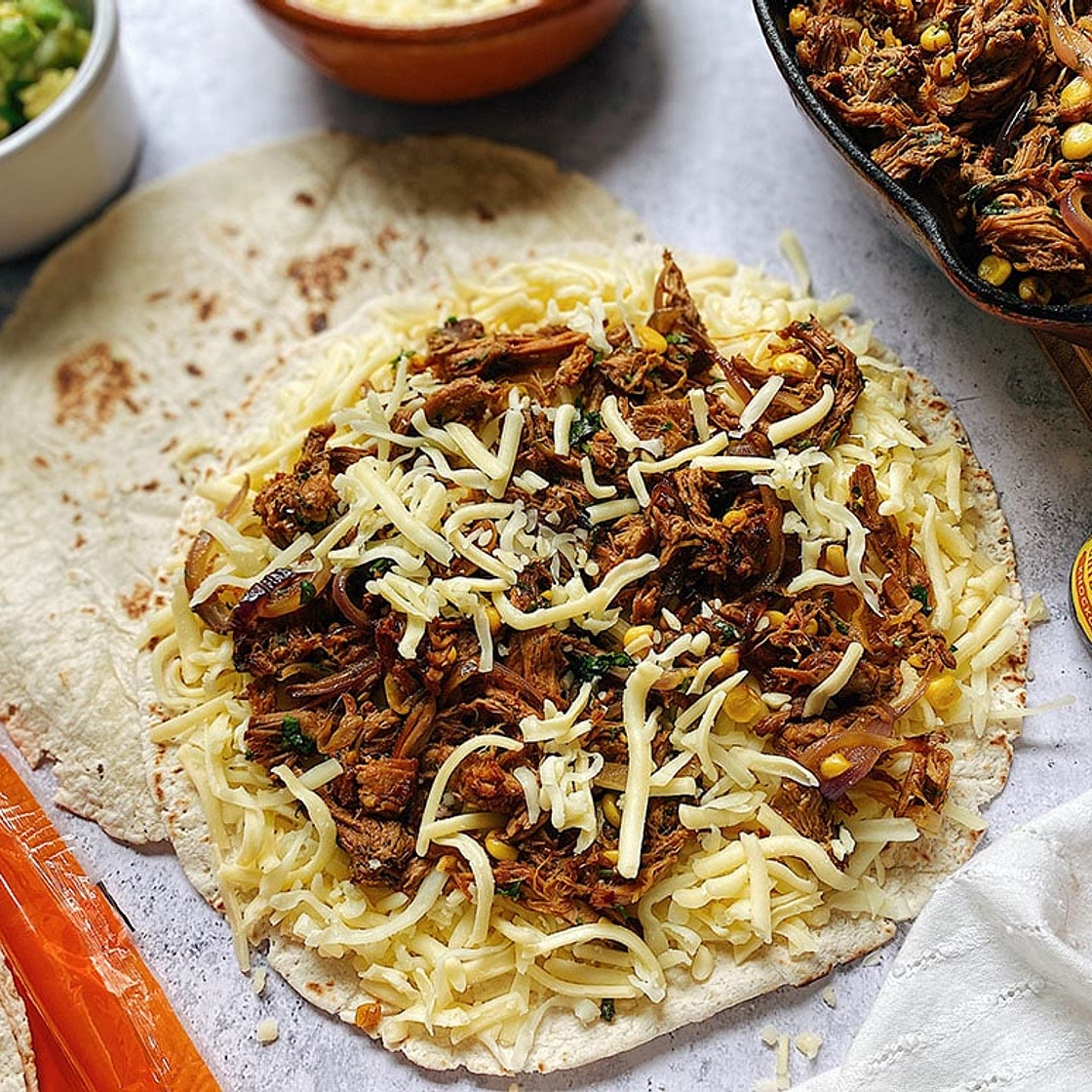 Pulled Pork Quesadilla