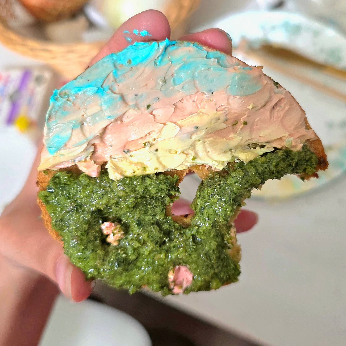 Painted Bagels