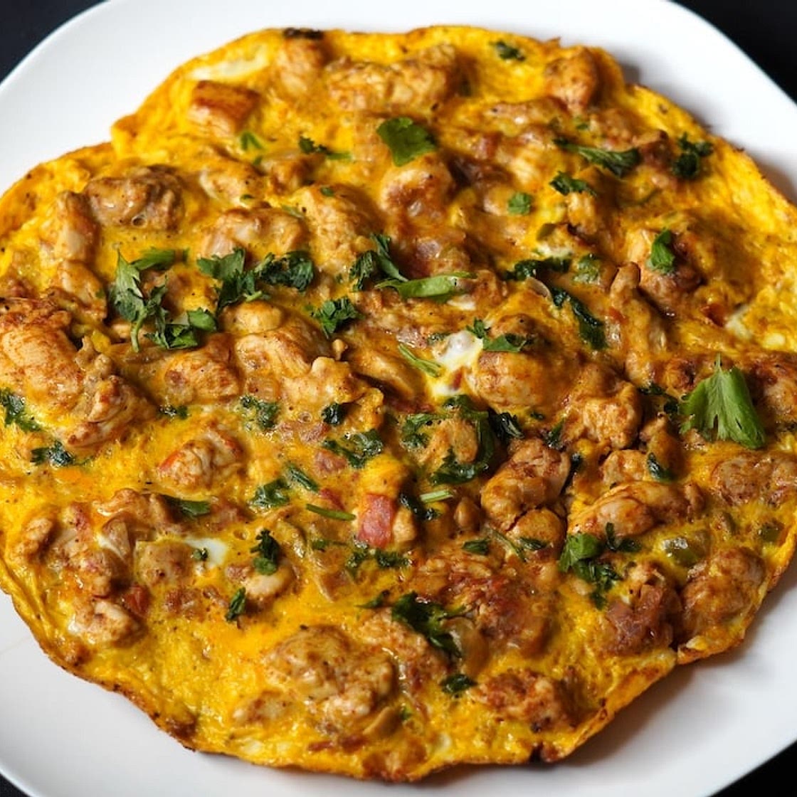 Chicken Omelette Recipe