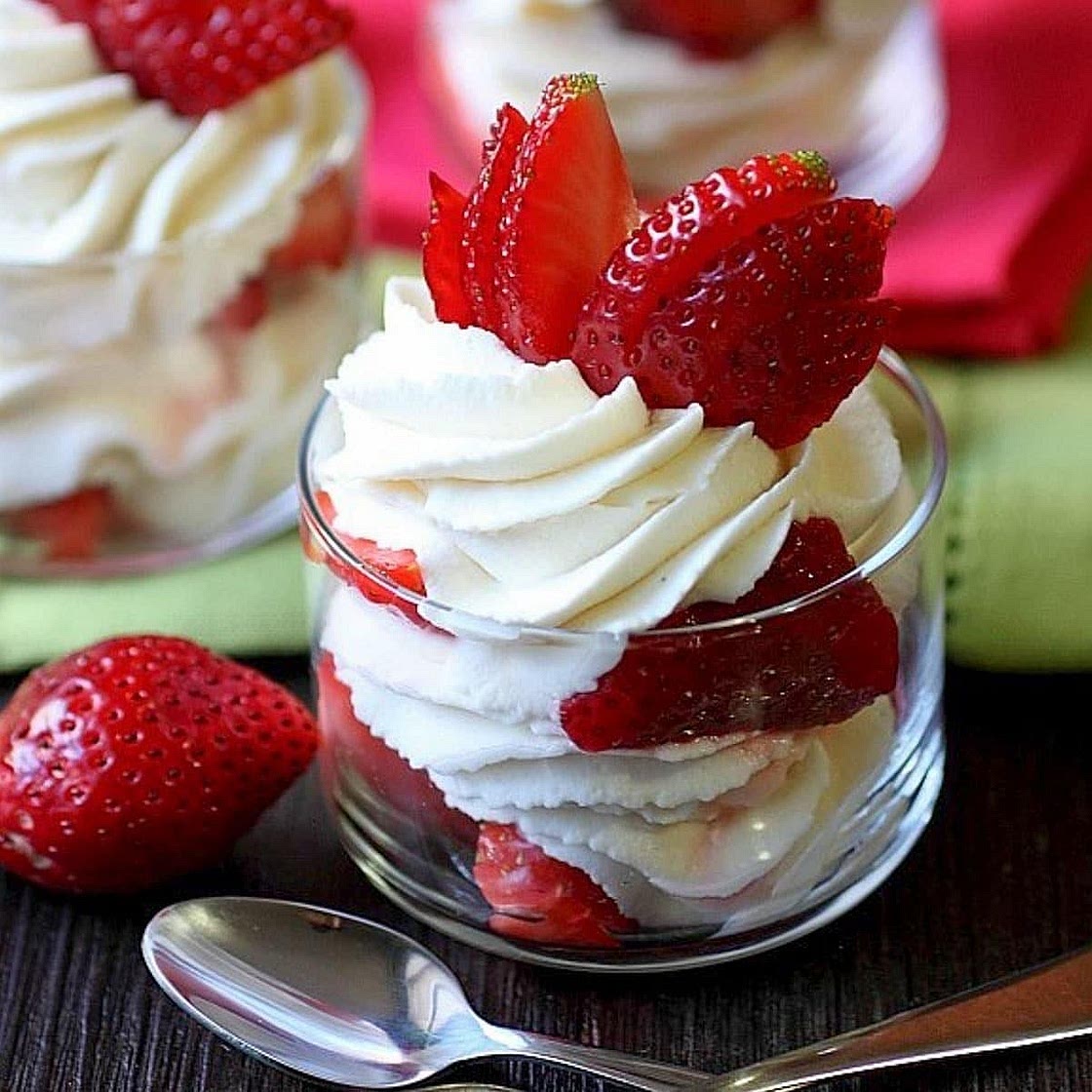 Strawberries and Whipped Cream