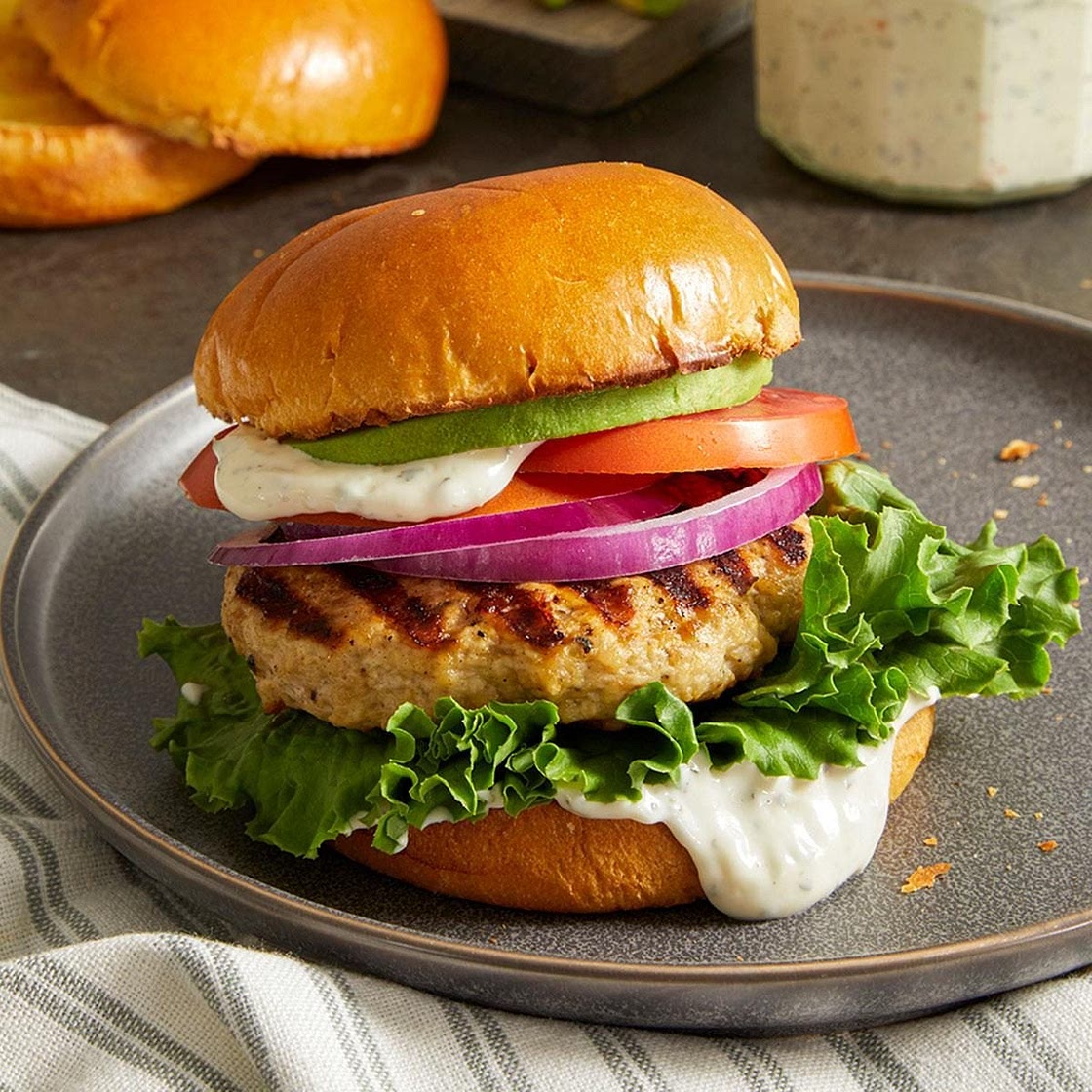 Chicken Ranch Burgers