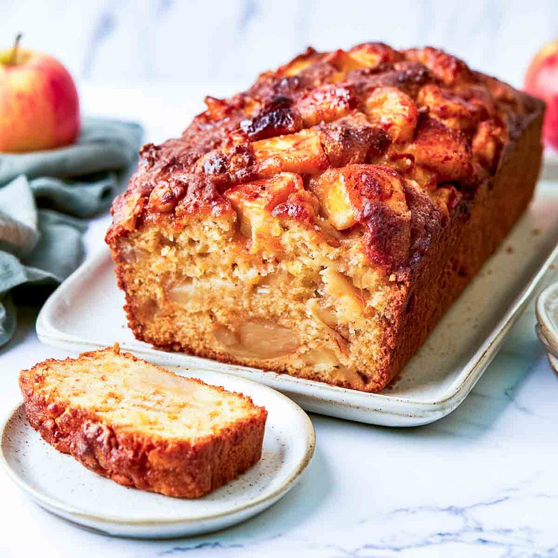 Kefir Apple Loaf Cake