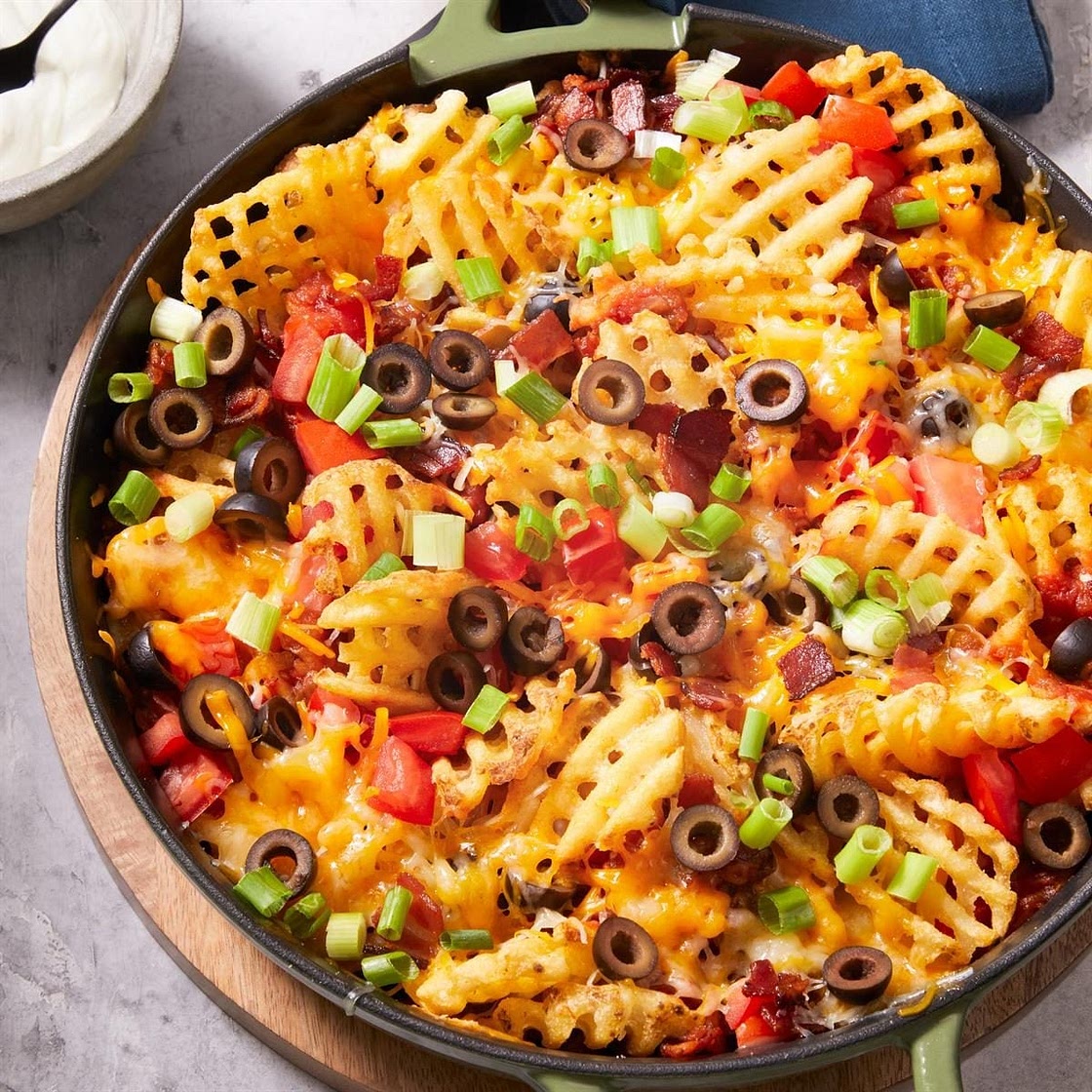 Waffle Fry Nachos