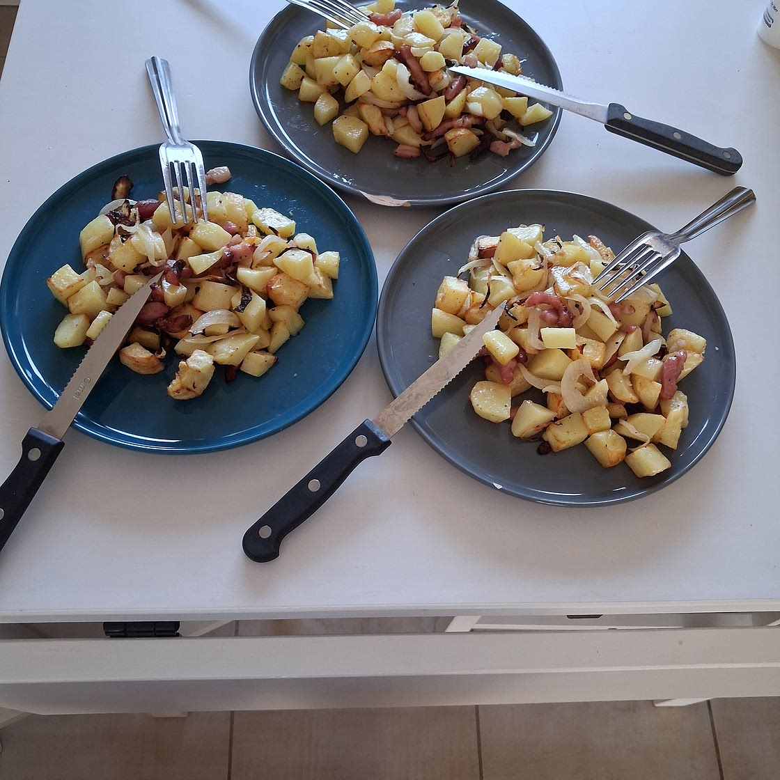 Pommes de terre air fryer