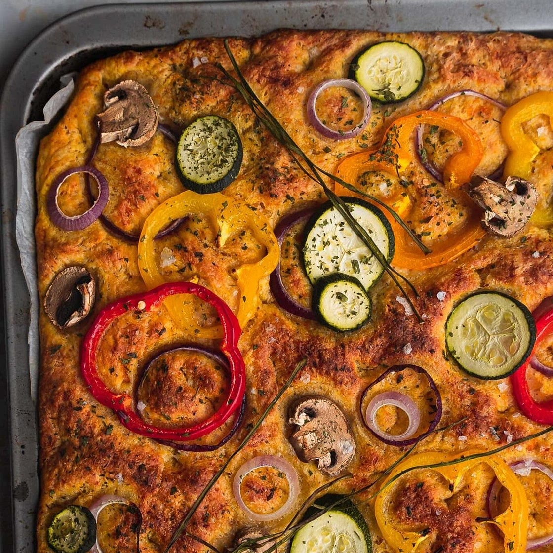 Pumpkin Focaccia Bread