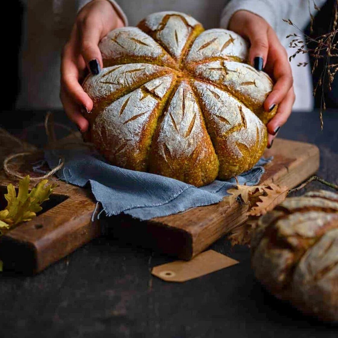 Pumpkin Sourdough Bread