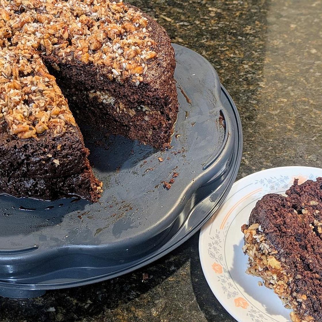 Sugar Free German Chocolate Cake
