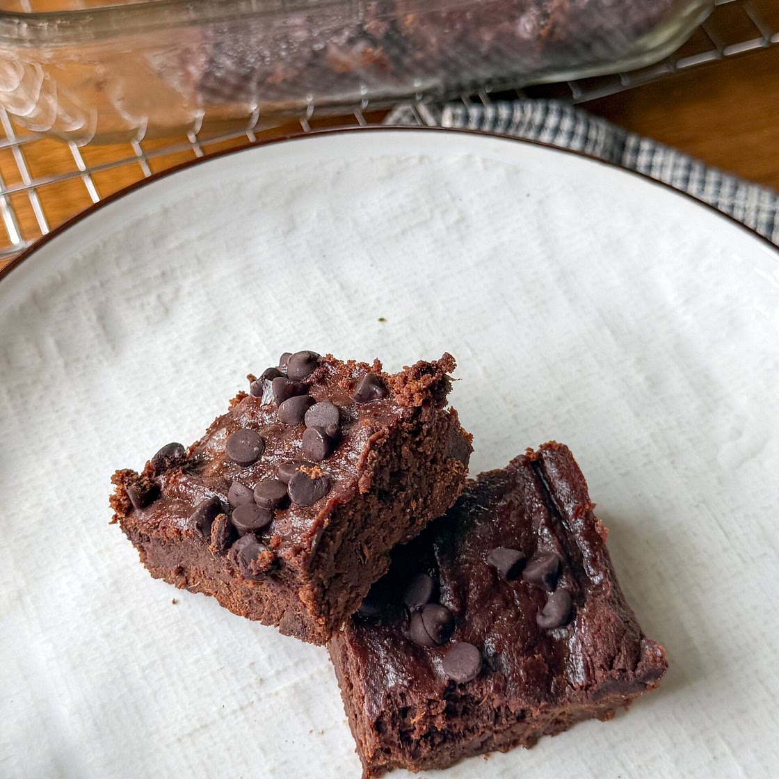 Healthy Sweet Potato Brownies