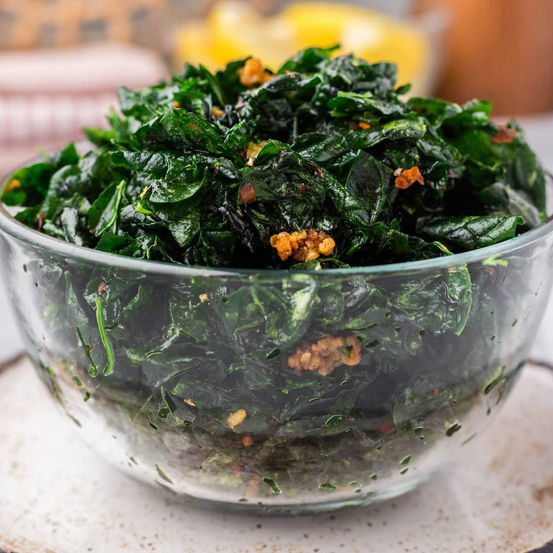 Fried Spinach