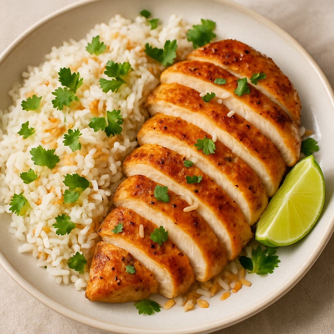 Coconut Chicken Rice