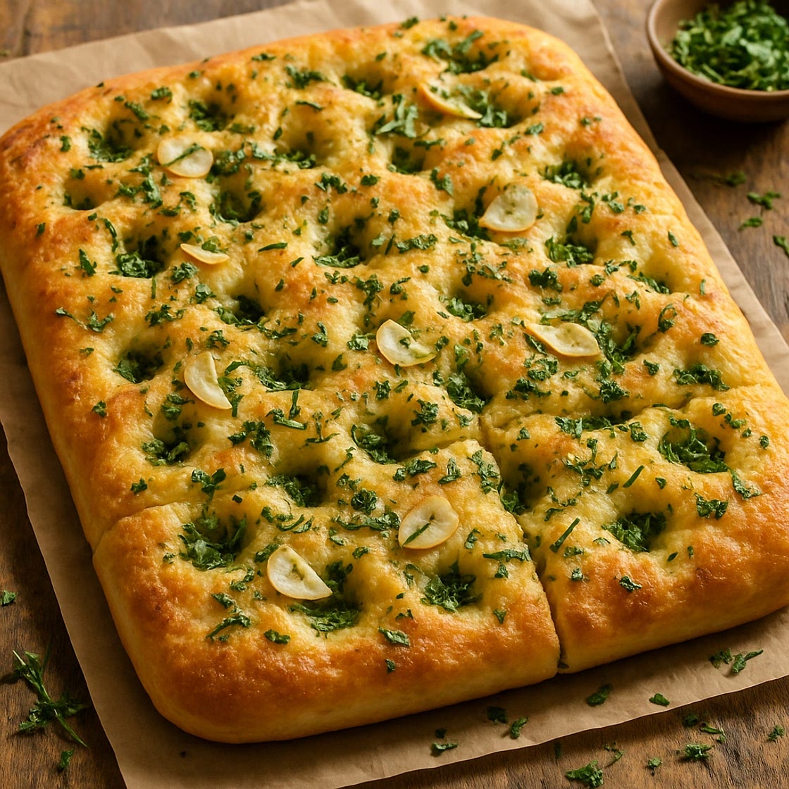 Garlic & Herb Focaccia