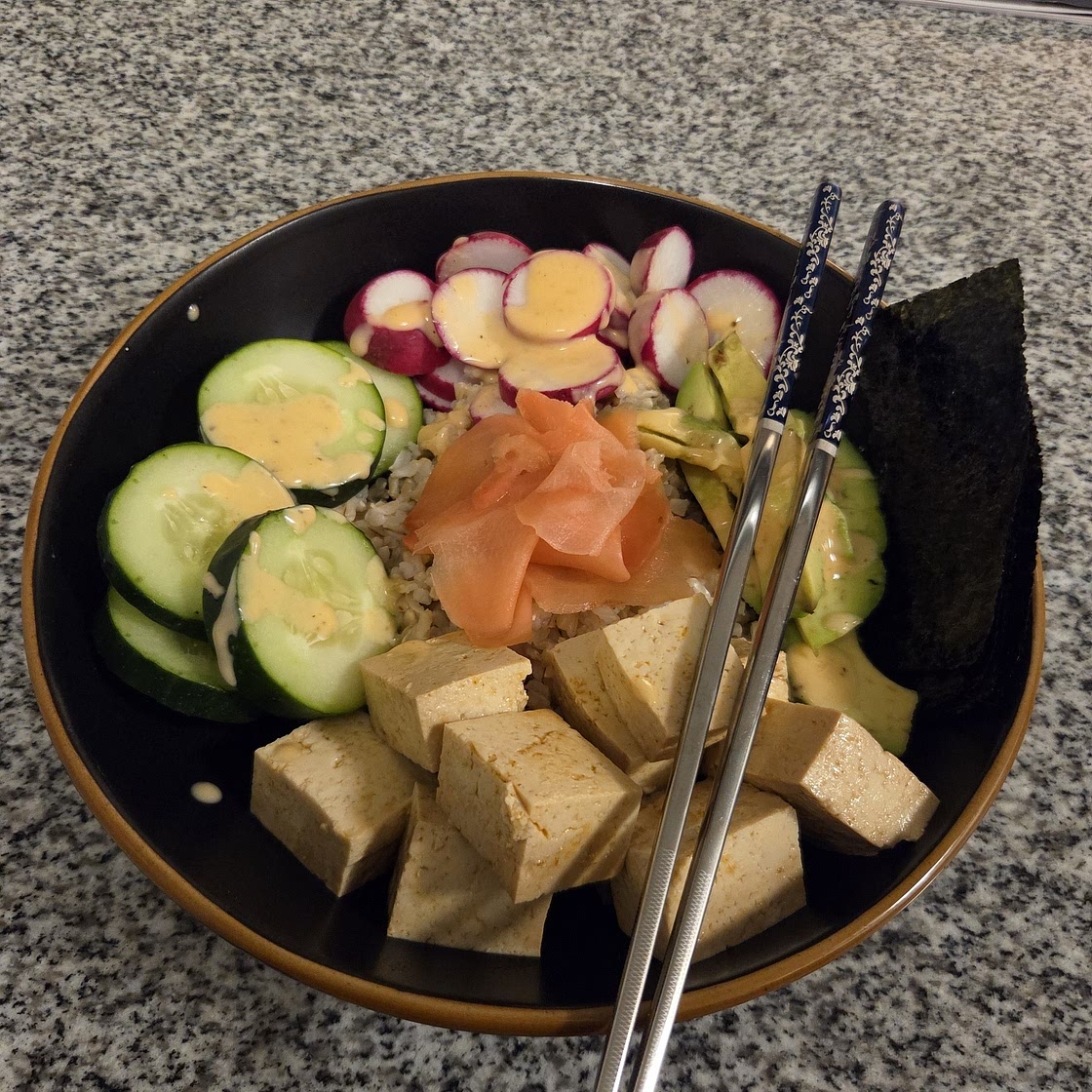 TOFU SUSHI BOWL