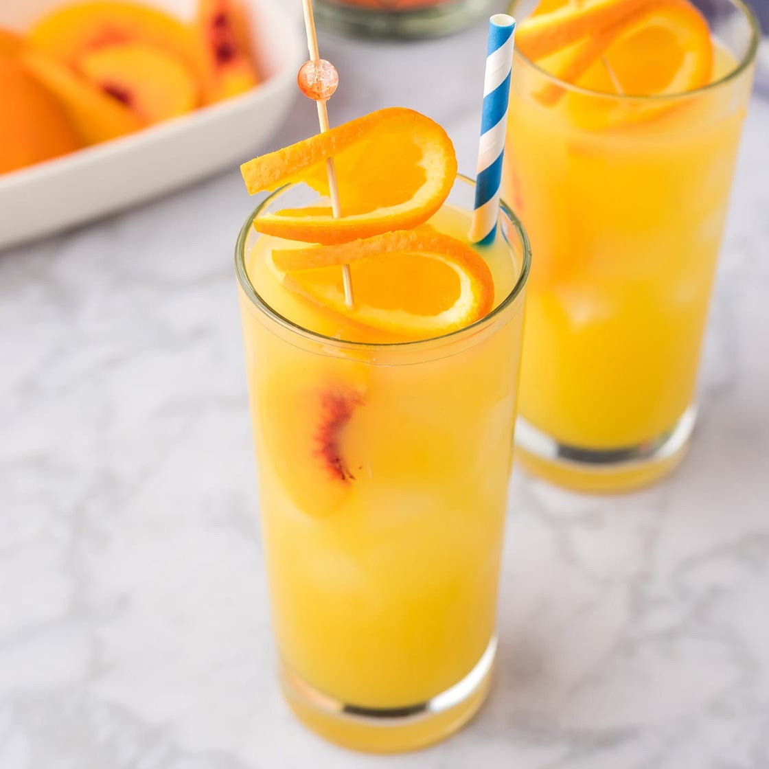 Fuzzy Navel Cocktail