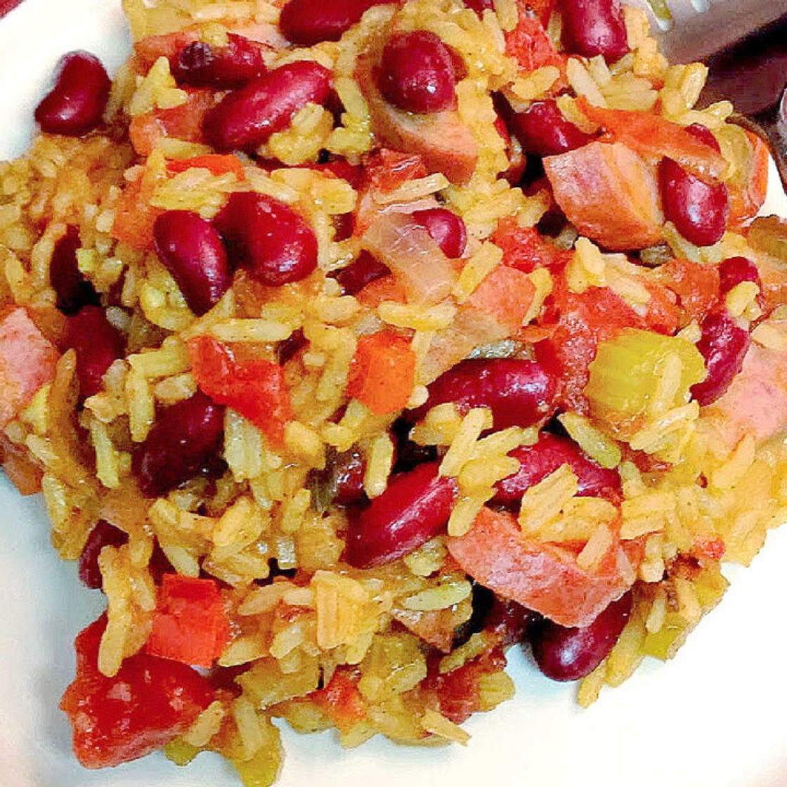 Quick One Pot Red Beans and Rice