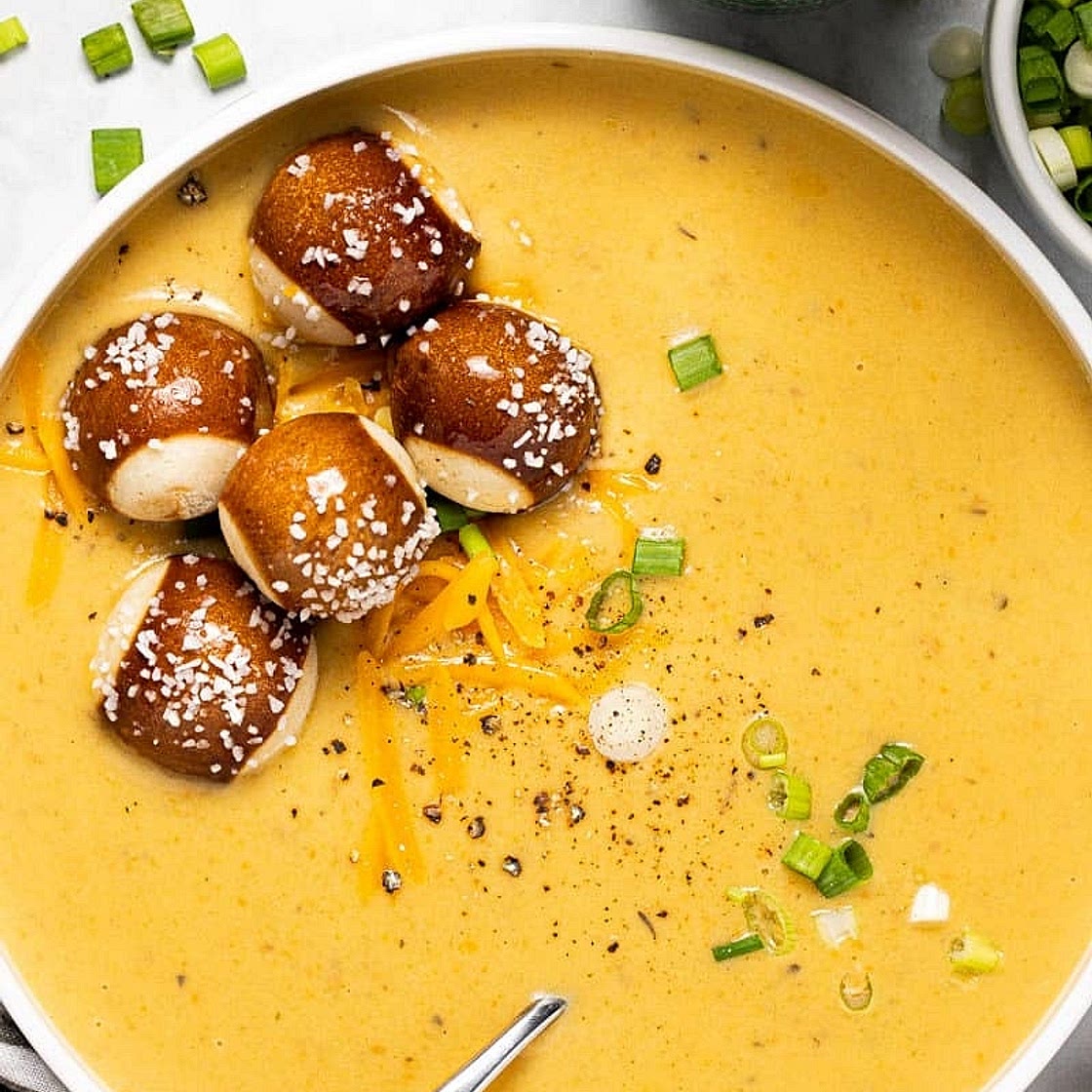 Beer Cheese soup 