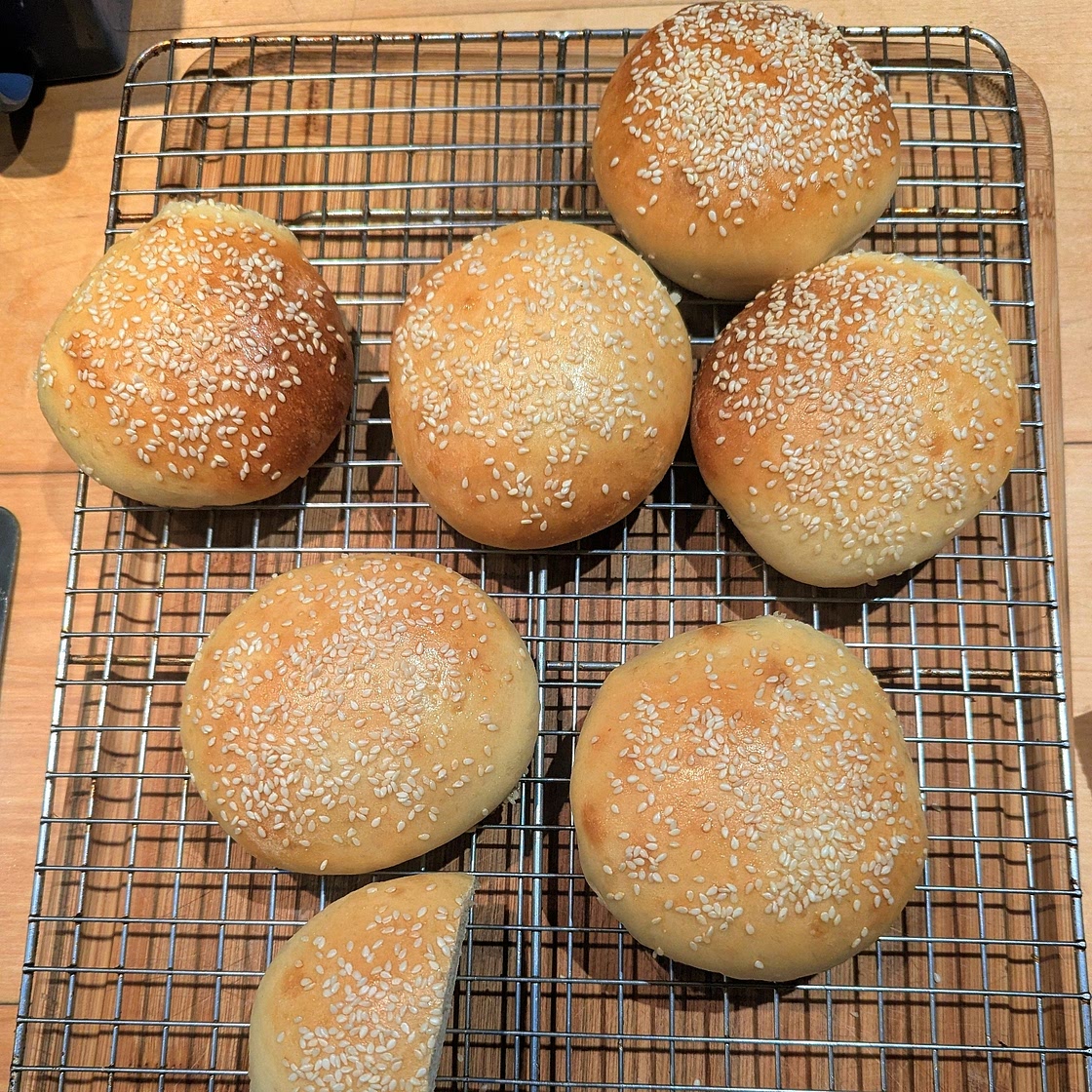 Homemade Hamburger Buns