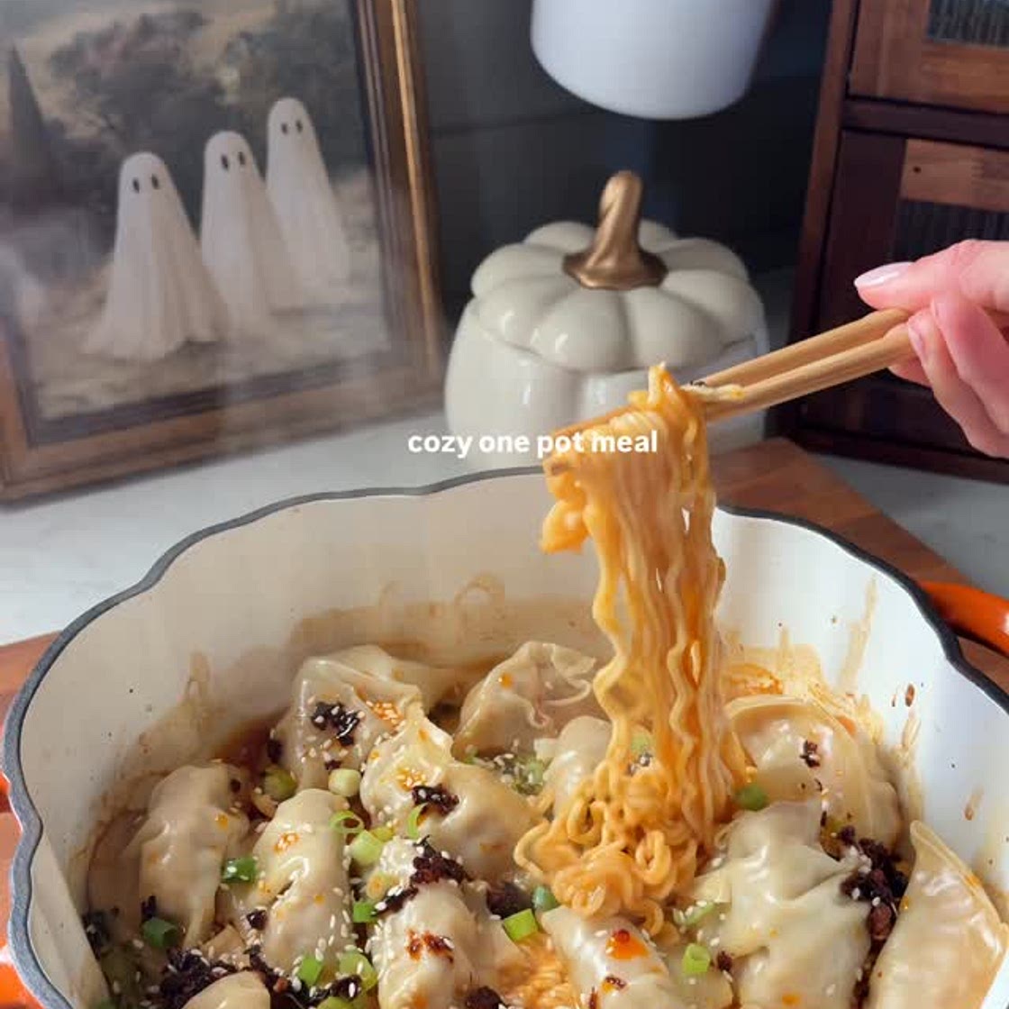  Potsticker Ramen Curry🥟🍜🍂 