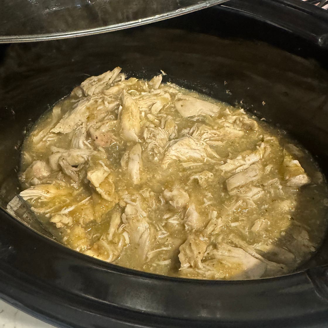 Slow Cooker Salsa Verde Chicken