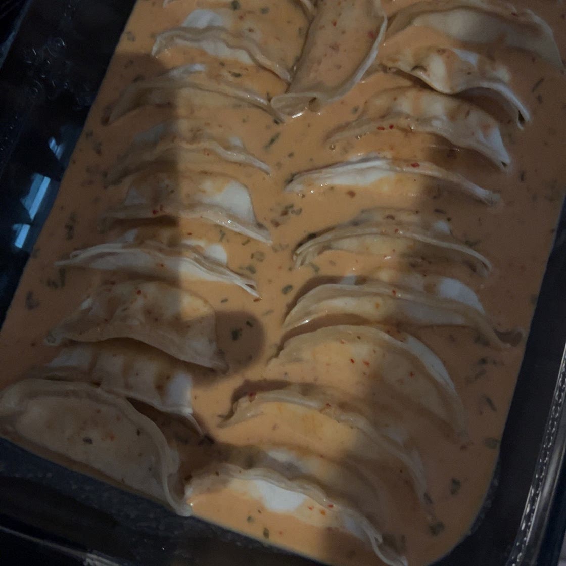 Chinese dumplings (jiaozi)