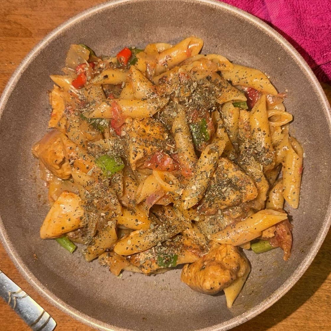 Creamy Cajun Chicken Pasta