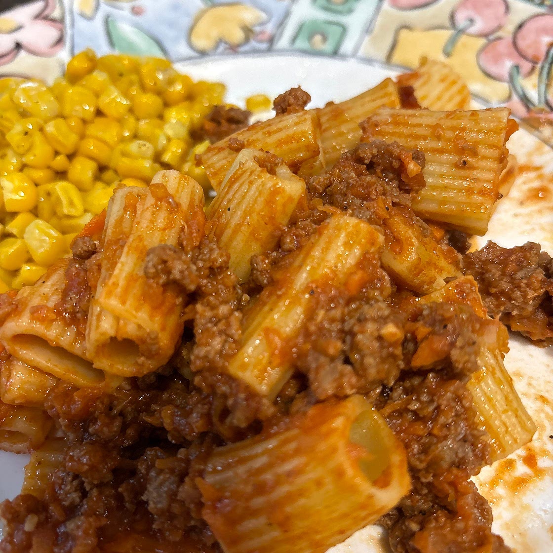 Rigatoni Bolognese